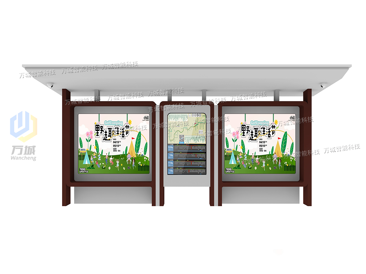 一大批新造型定制款特色候車(chē)亭工程案例